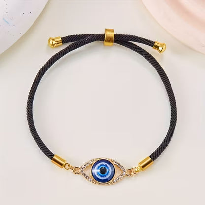 Golden Evil Eye Bracelet