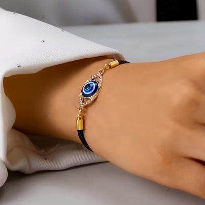 Golden Evil Eye Bracelet