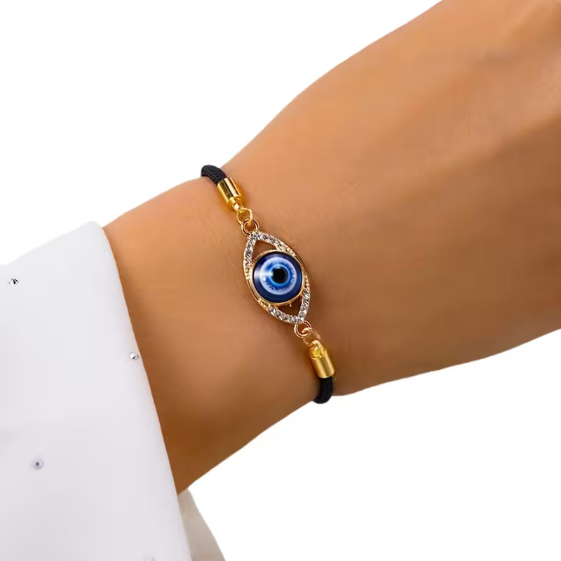 Golden Evil Eye Bracelet