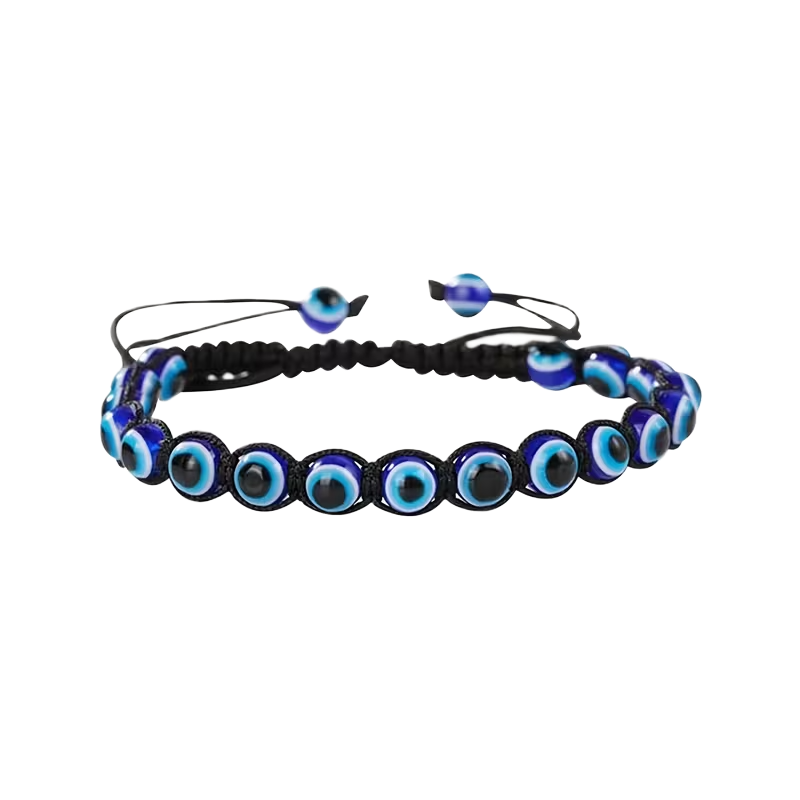 Threaded Evil Eye Bracelet