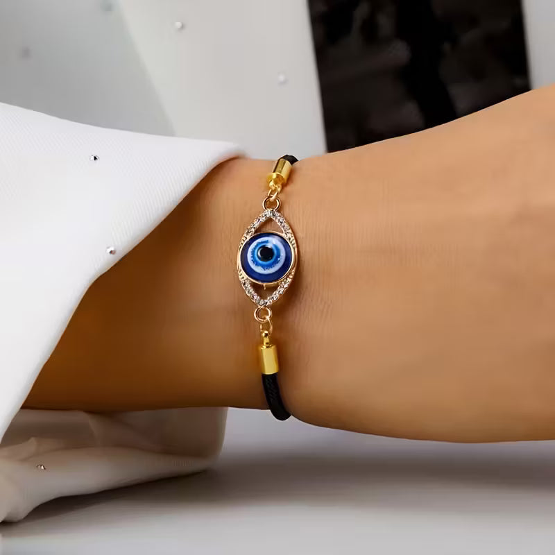 Golden Evil Eye Bracelet