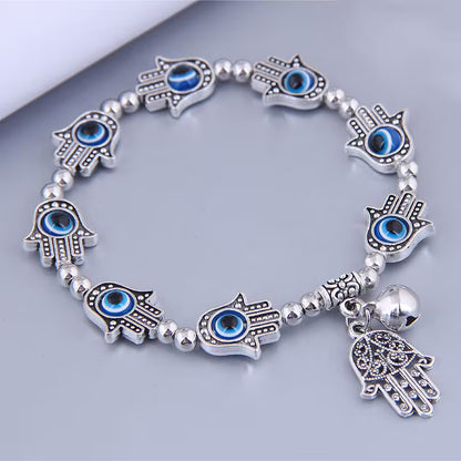Hamsa Evil Eye Bracelet