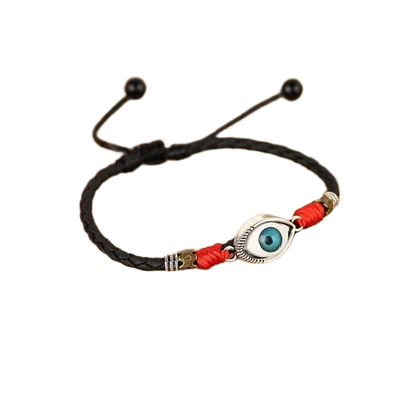 Men's Evil Eye Braided Anklet