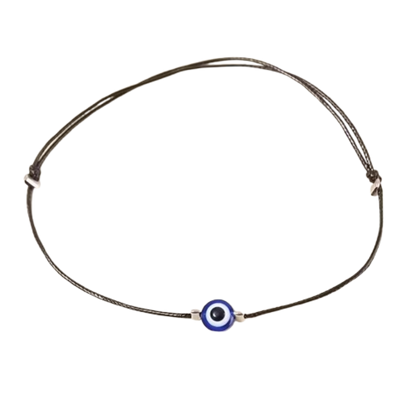 Black Evil Eye Anklet